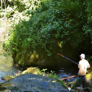 Pesca en San Gerardo de Dota