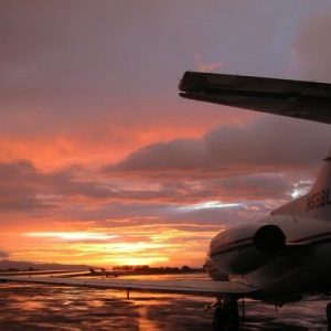 Airport Sunset