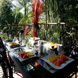 Tacacori EcoLodge, breakfast