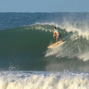 Dominical beach, surfing and fun