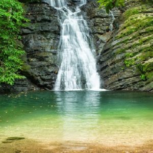 Poza Azul waterfall