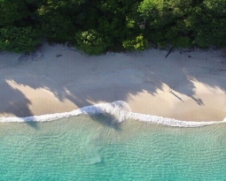 Gorgeous pink and white Conchal Beach